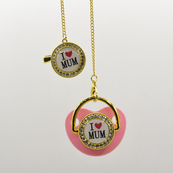 I Love Mom Pacifier - Image 2