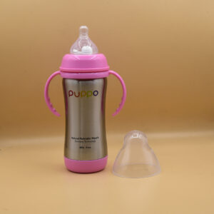 Puppo Feeder (240ml) - Steel