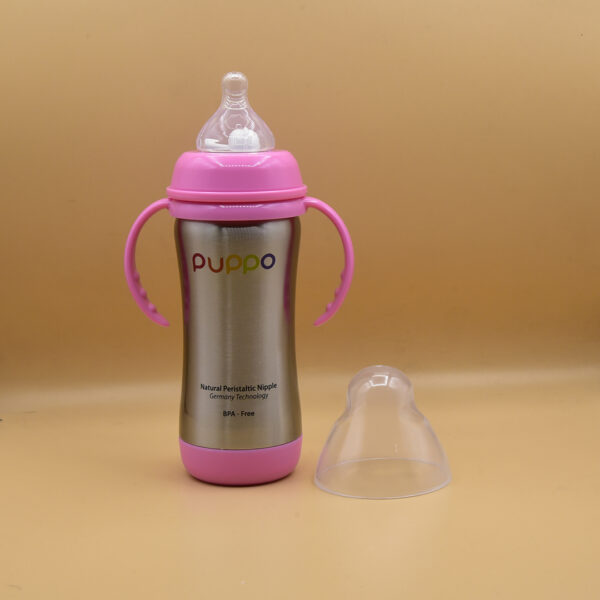 Puppo Feeder (240ml) - Steel