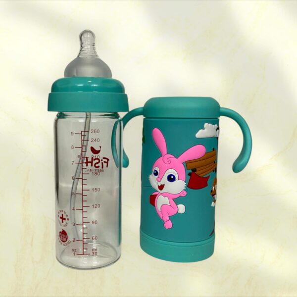 Rabbit Feeder (240ml) - Glass - Image 2