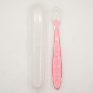 Pink Silicon spoon