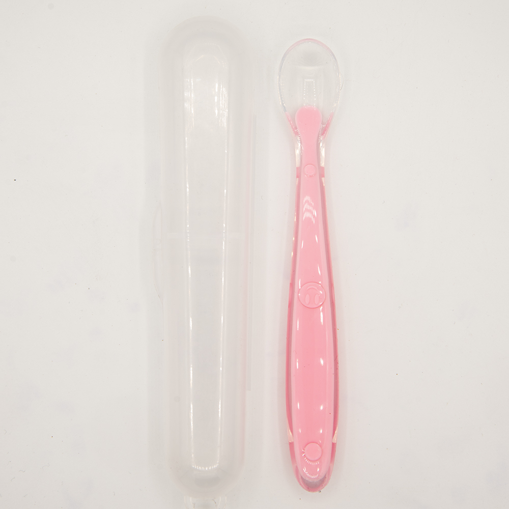 Pink Silicon spoon