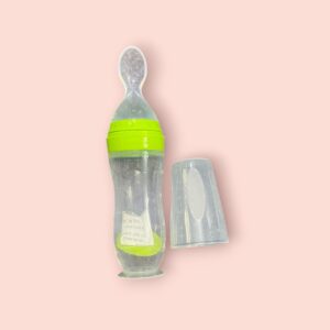 Green Silicon Spoon Feeder