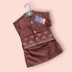 Kurta Trouser with waistcoat 0-9months