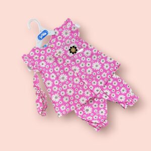 Floral Frock Set (0-9 months)