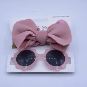 Baby Sunglasses & Bow Set