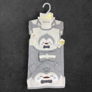 10-Piece Newborn Baby Set (0–6 Months)