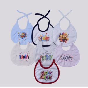 7 Days Baby Bib Set
